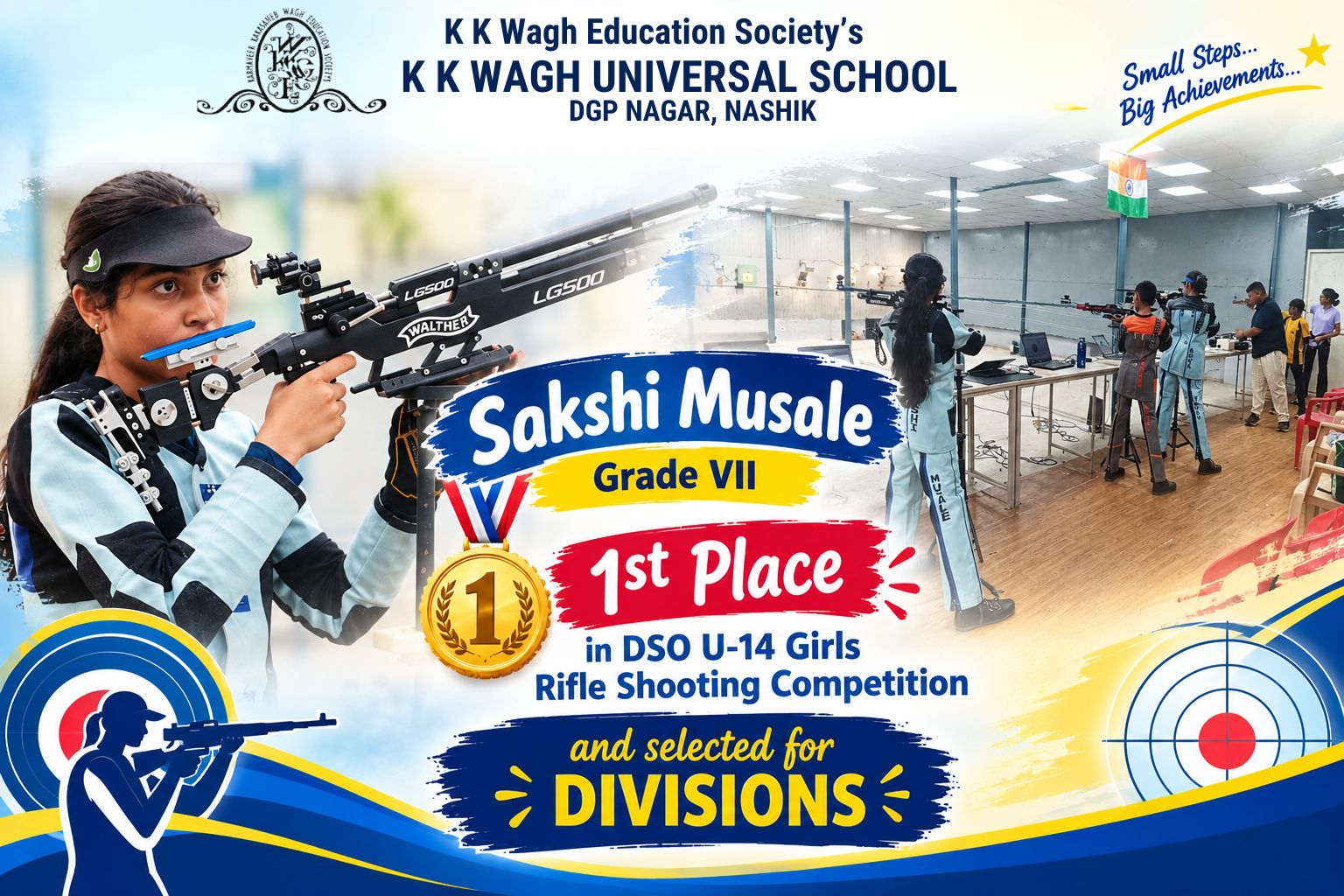 A Proud Sporting Achievement- Rifle Shooting Competition